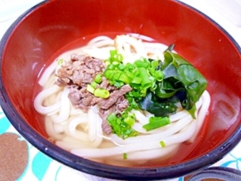 だしの素使用✿ぱぱっとうどんだし